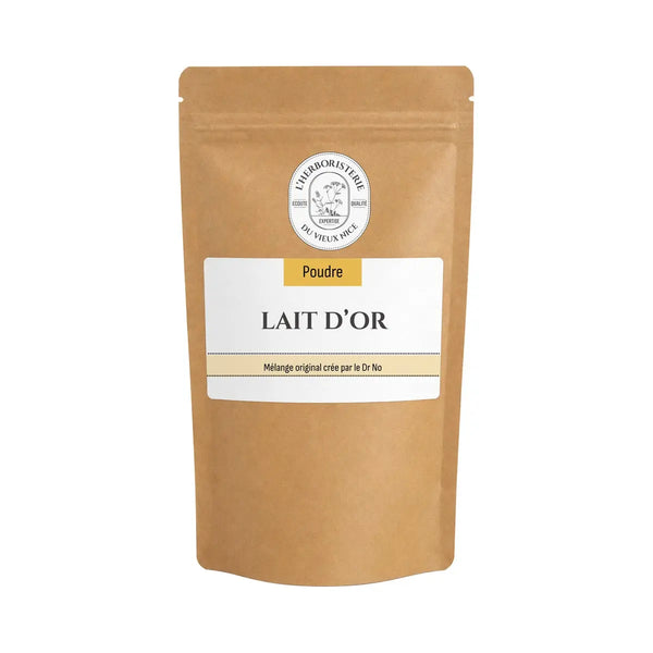 Lait d'Or - Poudre de Curcuma Gingembre Poivre