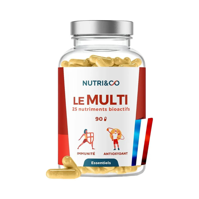 LE MULTI Multivitamines & Minéraux - 90 gélules - Nutri&Co