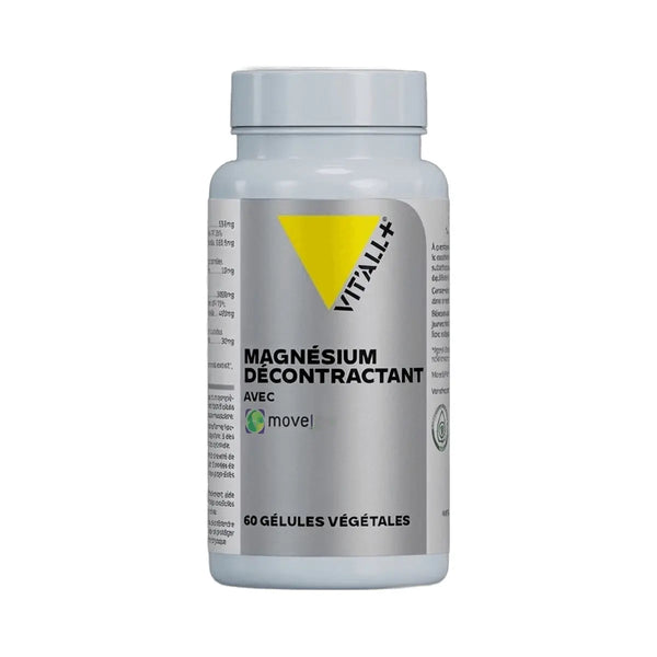 Magnésium Décontractant - 60 gélules (Vit'All+)