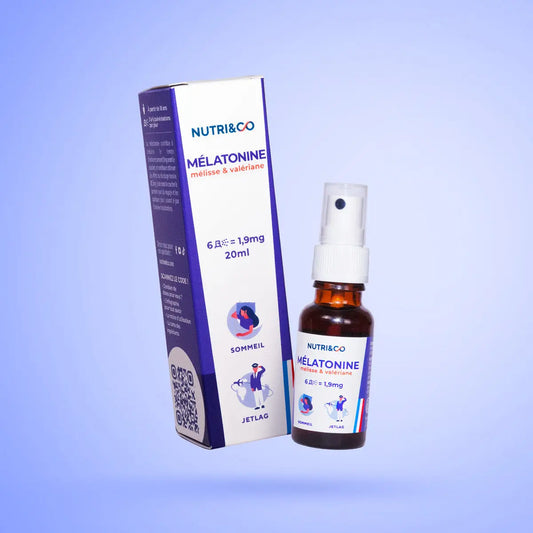 MELATONINE en spray Nutri&Co NICE ORGANIC herboristerie bio