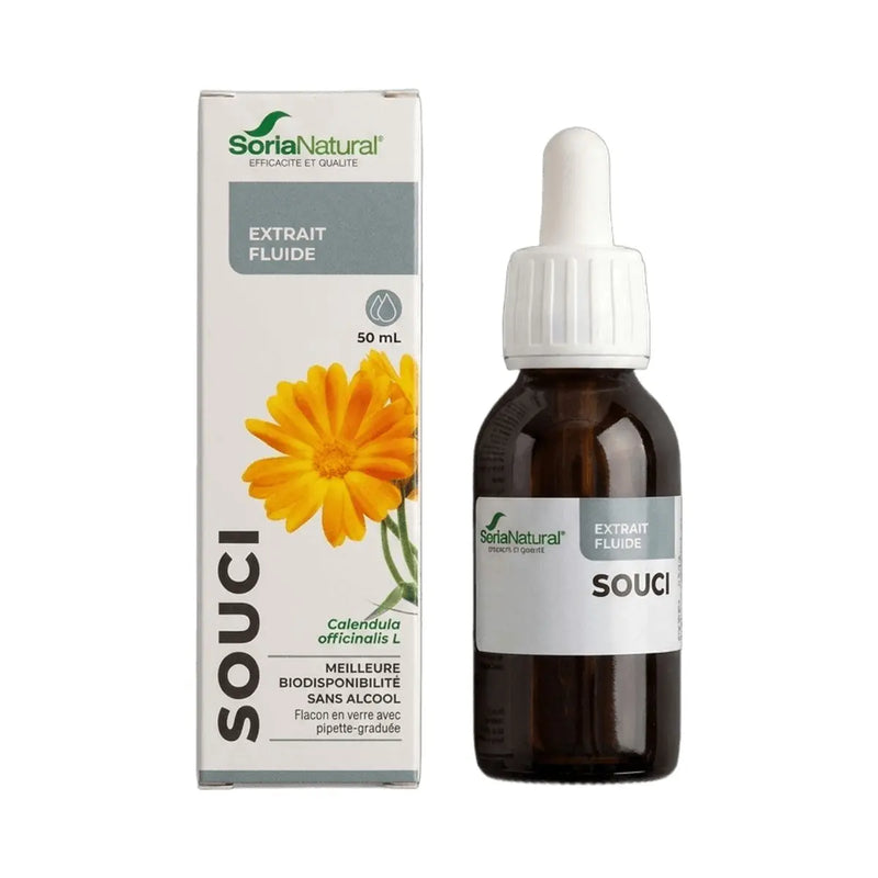 Souci / Calendula - Extrait sans alcool 50ml - Soriavie