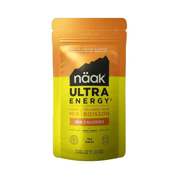 Pêche Abricot - Sachets Individuels Näak Ultra Energy™ NICE ORGANIC herboristerie bio