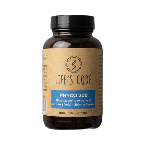 Phycocyanine 200 mg - 30 ou 90 gélules - Life's Code