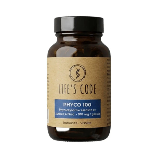 Phycocyanine 100 mg - 30 ou 90 gélules - Life's Code