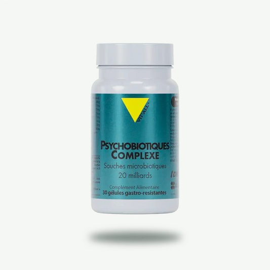 Psychobiotiques Complexe  (enrobage gastro-résistant) Vit'All+ Herboristerie bio du vieux Nice