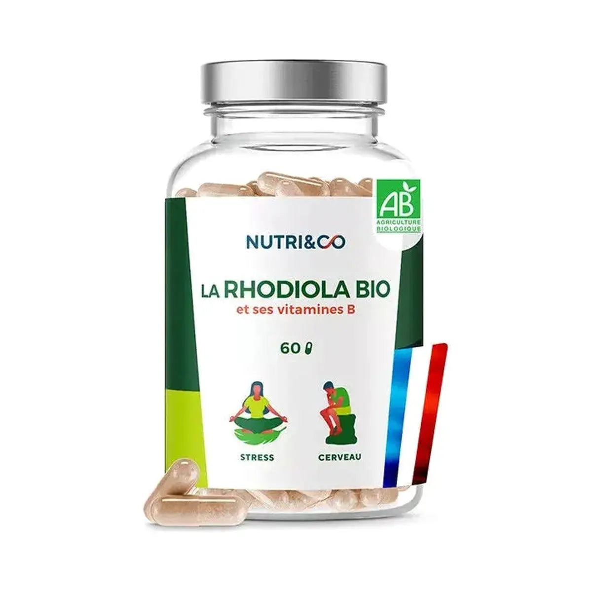 Rhodiola concentré vitamine B Nutri&Co NICE ORGANIC herboristerie bio