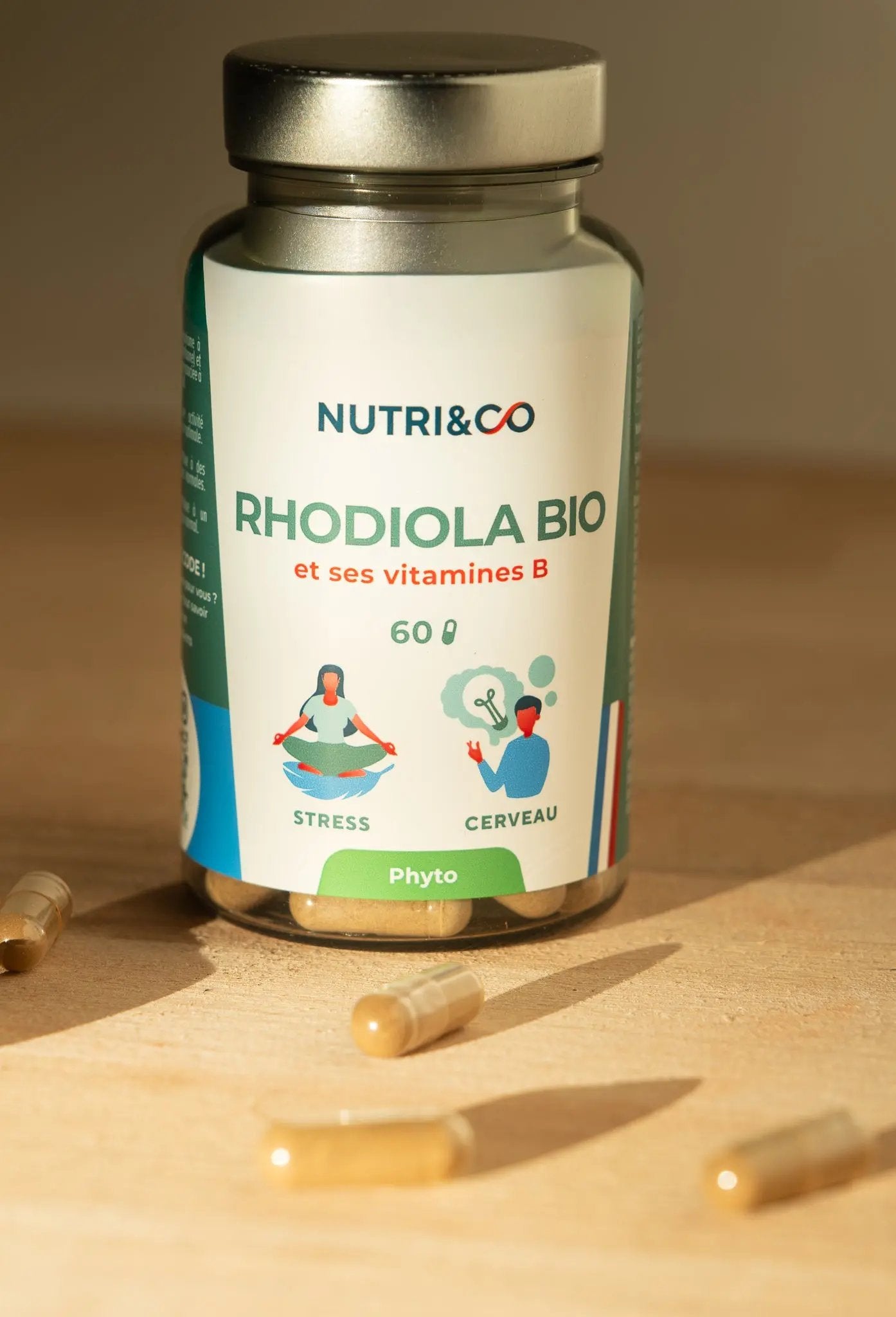 Rhodiola concentré vitamine B Nutri&Co NICE ORGANIC herboristerie bio