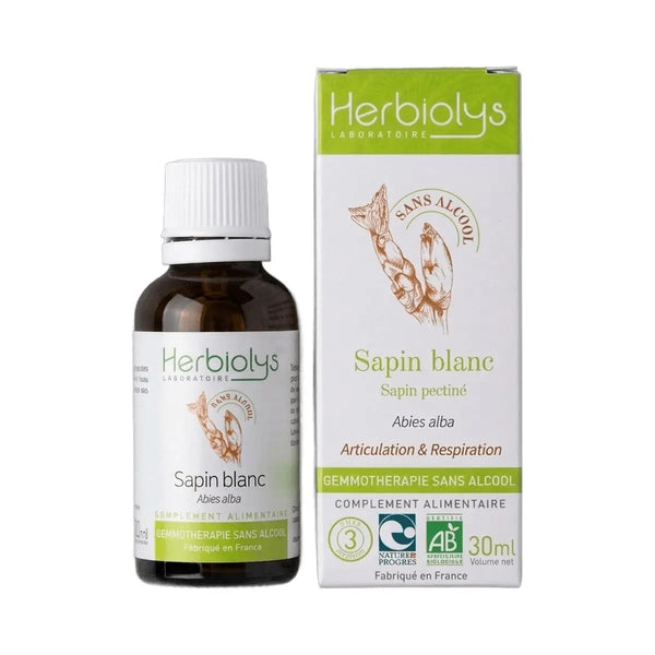 Sapin Blanc - Gemmothérapie Sans Alcool 30ml - Herbiolys