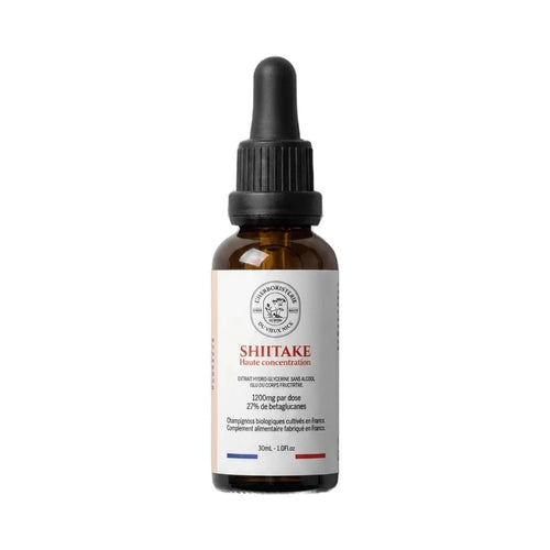 Shiitaké 1200 mg sans alcool - 30ml - Herboristerie du Vieux Nice