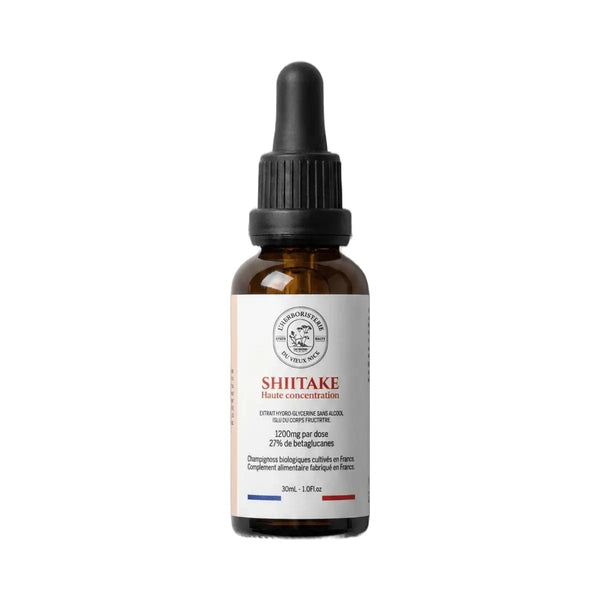 Shiitaké 1200 mg sans alcool - 30ml - Herboristerie du Vieux Nice