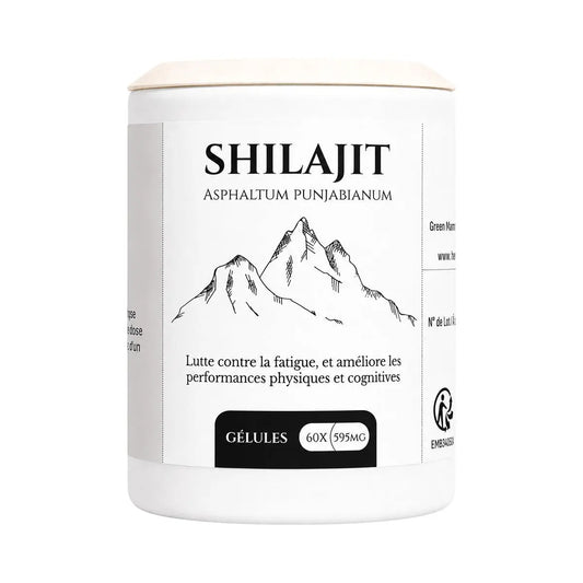 Shilajit 500mg - 60 Gélules Végétales - Herboristerie du Vieux Nice