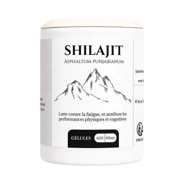 Shilajit 500mg - 60 Gélules Végétales - Herboristerie du Vieux Nice