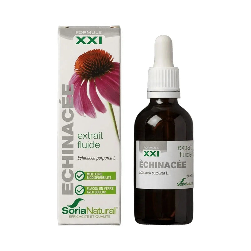 Échinacée - Extrait sans alcool - 50 ml - Soriavie