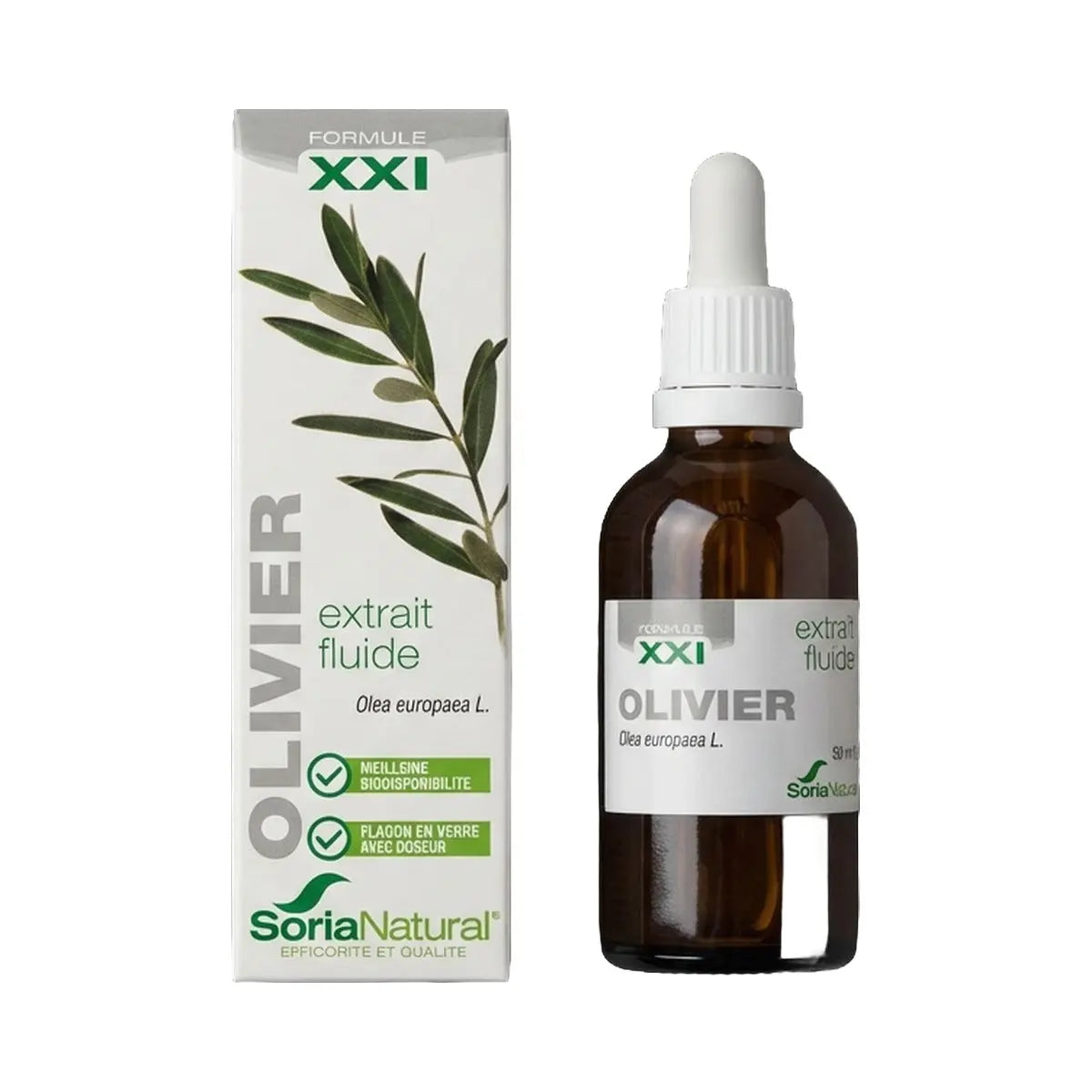 Olivier Extrait Fluide sans alcool - 50ml - Soriavie