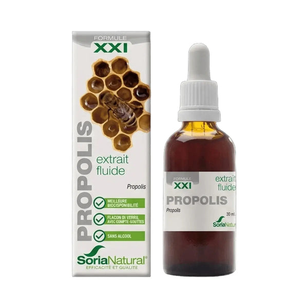 Propolis Extrait Fluide sans alcool 50ml - Soriavie