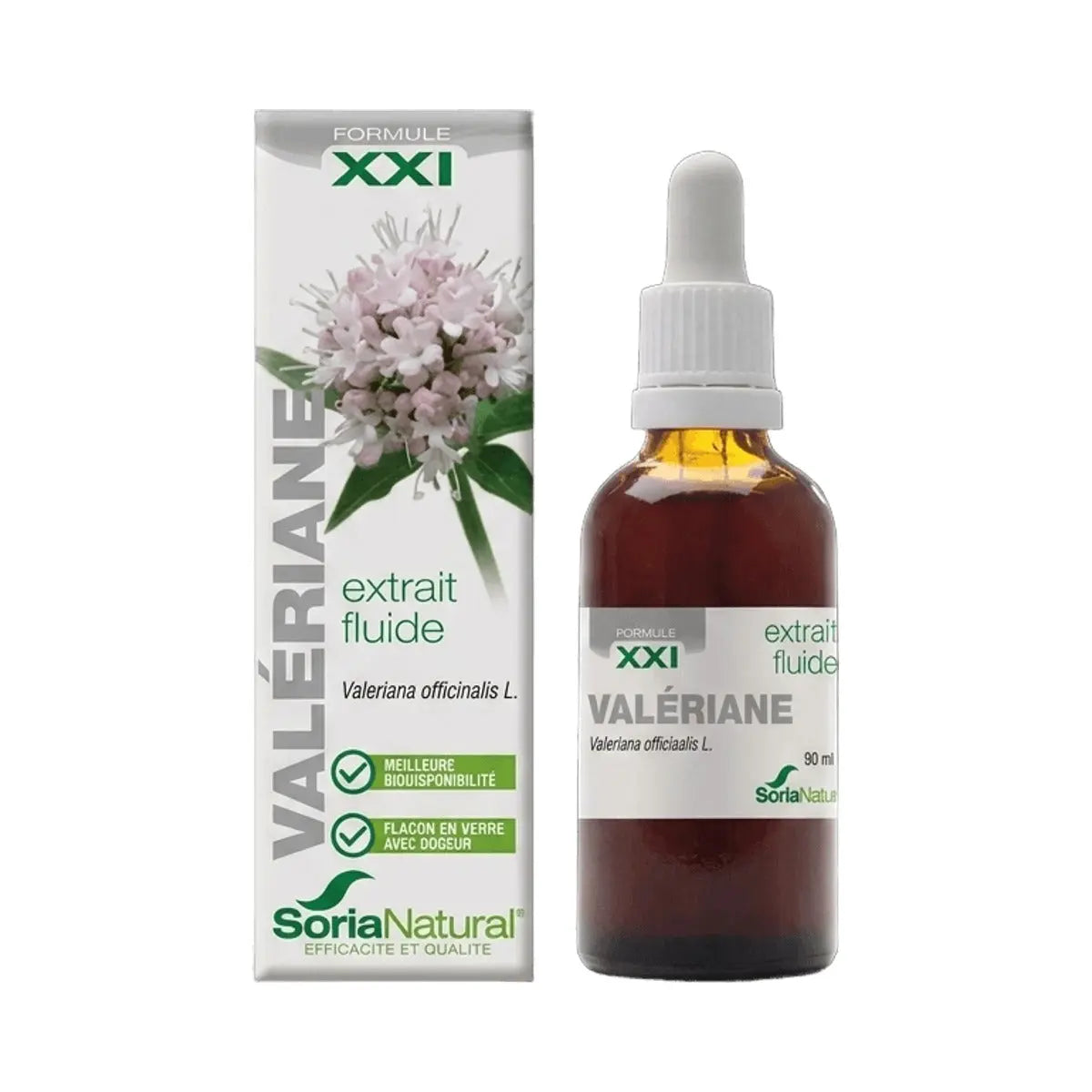 Valériane - Extrait sans alcool 50ml - Soriavie