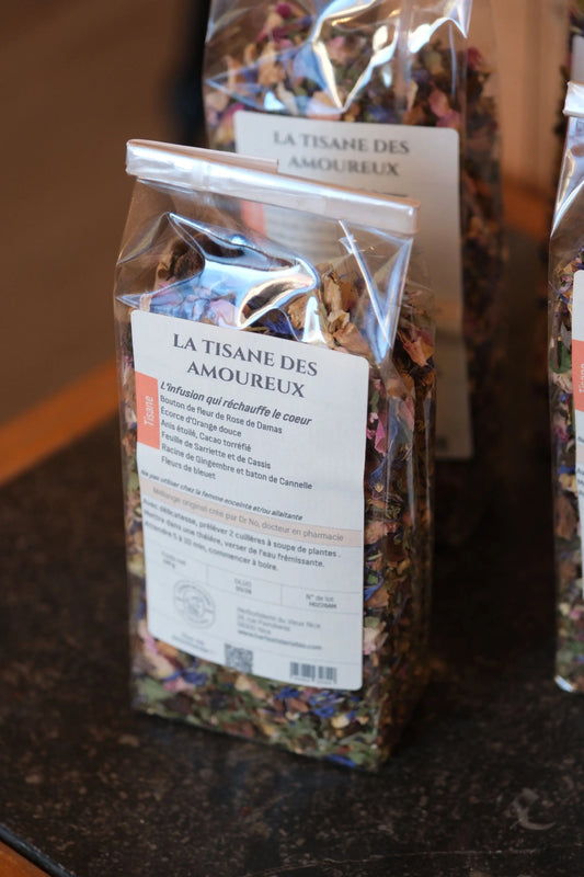 Tisane des Amoureux spécial Saint Valentin - édition limitée !! NICE ORGANIC herboristerie bio