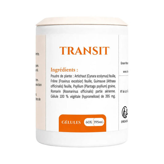 Transit - 60 gélules - Herboristerie du Vieux Nice