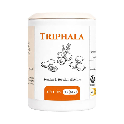Triphala 375mg - 60 gélules - Herboristerie du Vieux Nice