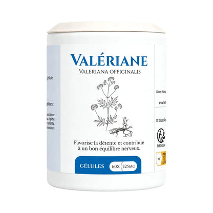 Valériane 250mg - 60 gélules - Herboristerie du Vieux Nice